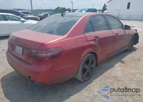 2011 Mercedes-Benz E 350 4Matic из США, поврежденный, VIN WDDHF8HB7BA351920